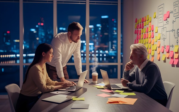 Investment community support and mentoring session